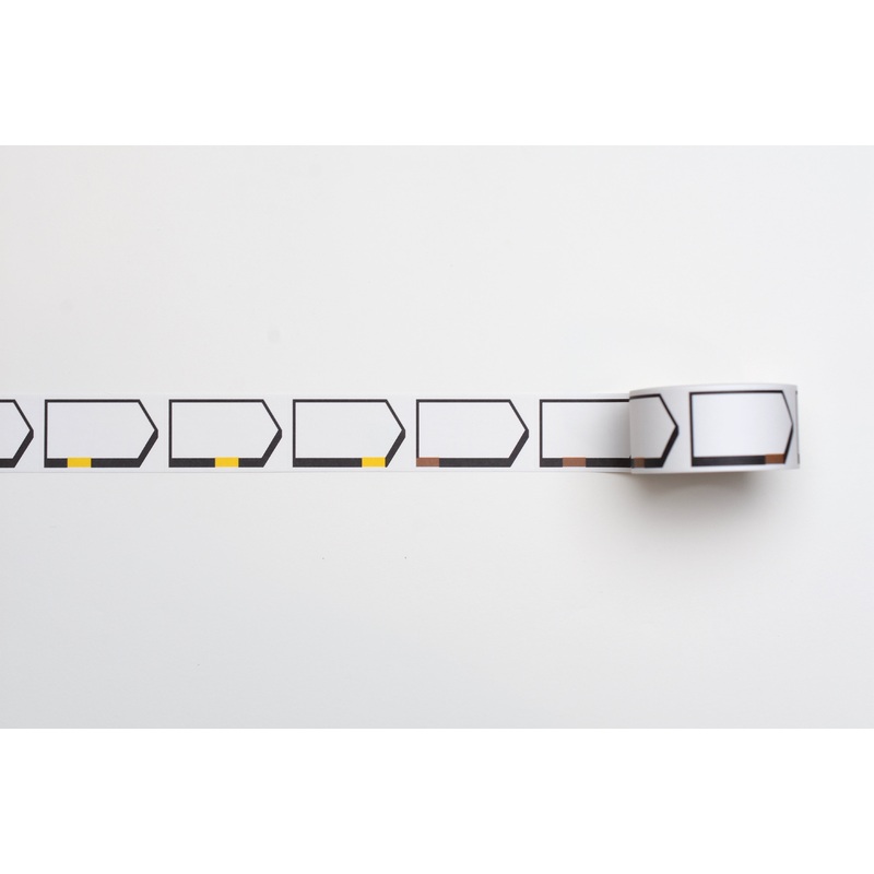 Mnenosyne Sticker Mnemosyne Roll Label Sticker - Flow - Filing & Storage Solutions